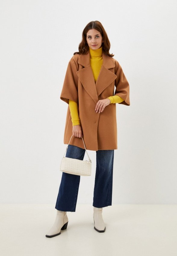 Пальто однобортное Aaquamarina