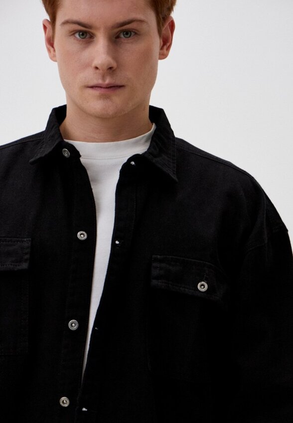 Рубашка джинсовая Gaxgax