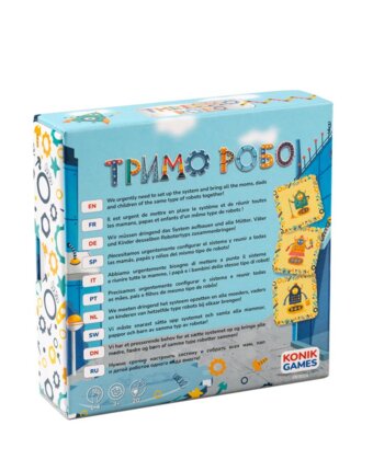 Детская настольная игра KONIK GAMES "Тримо Робо" детям