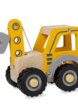 Игрушечный трактор с краном LUKNO, желтый1  - превью