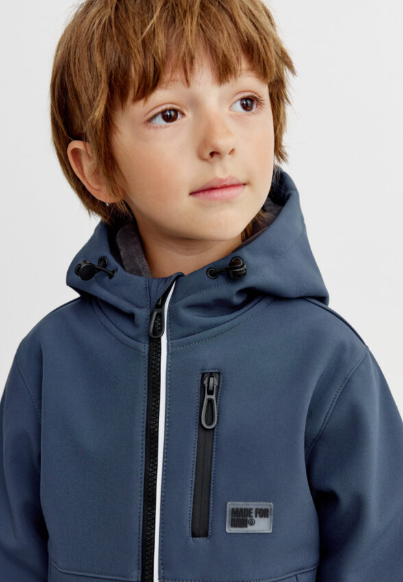 Ветровка из Softshell на флисе для мальчиков