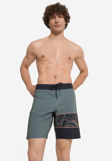 Шорты плавательные мужские Billabong Burleigh Pro, Серый