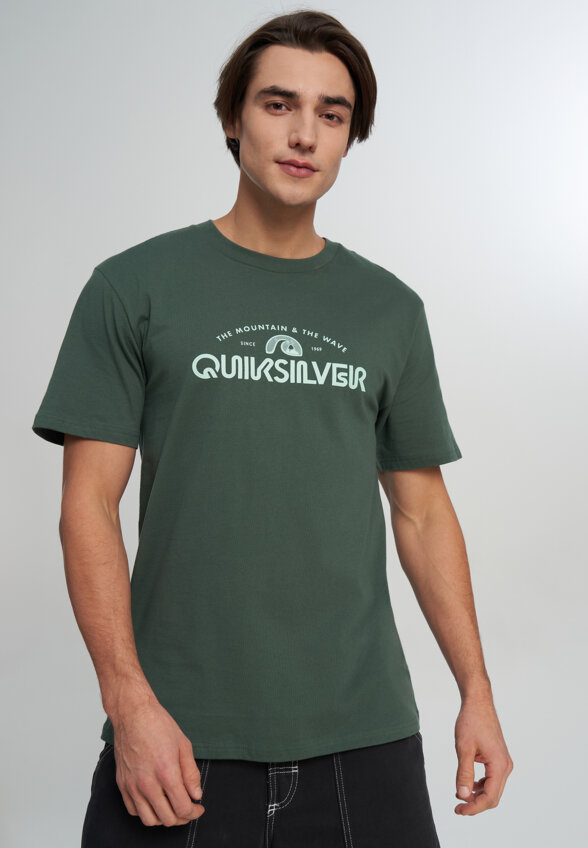 Футболка мужская Quiksilver Ev Vista, Зеленый