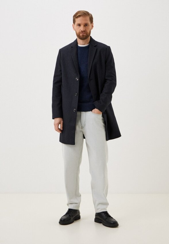 Пальто однобортное Tommy Hilfiger