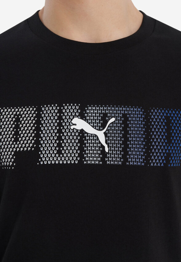 Футболка мужская PUMA Ess Logo Lab, Черный