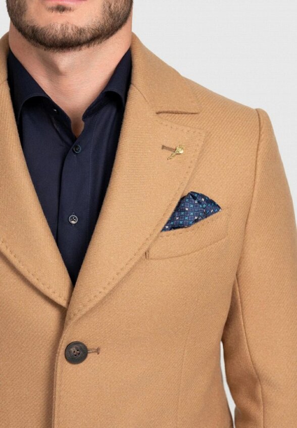 Пальто однобортное Sarto Reale