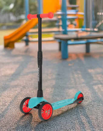 Самокат 3-х колесный Reaction Joy 1.1, Синий детям