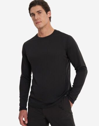 Лонгслив мужской Patagonia Cool Lightweight, Черный женщинам