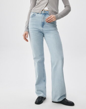 Джинсы 411 WIDE LEG TALL из органического хлопка женщинам