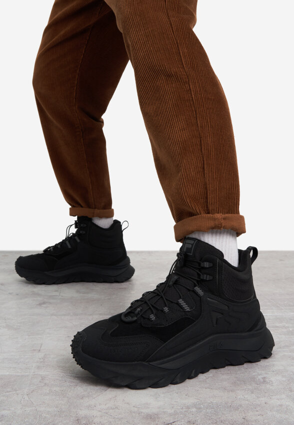 Кроссовки утепленные мужские FILA Bounder, Черный