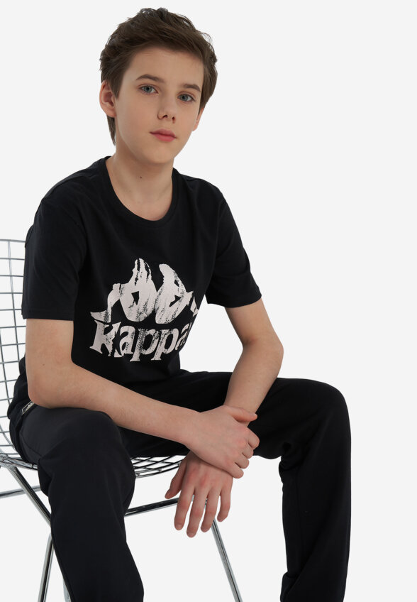 Футболка детская Kappa, Черный