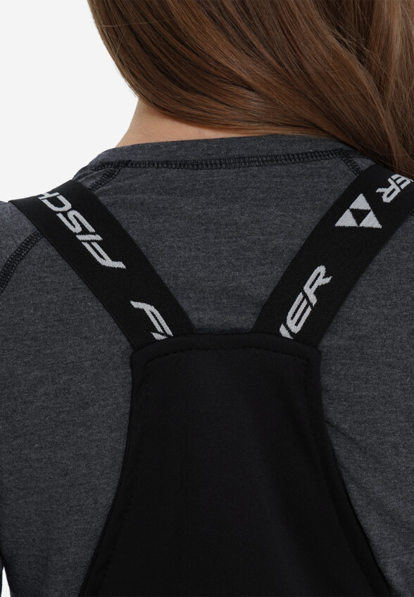 Брюки для беговых лыж женские Fischer Hybrid, Черный