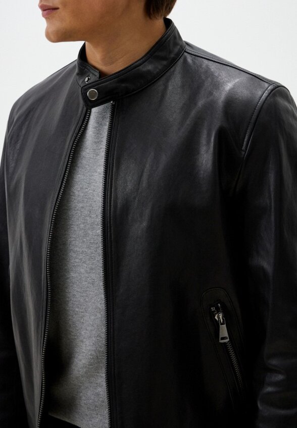 Куртка кожаная Jorg Weber