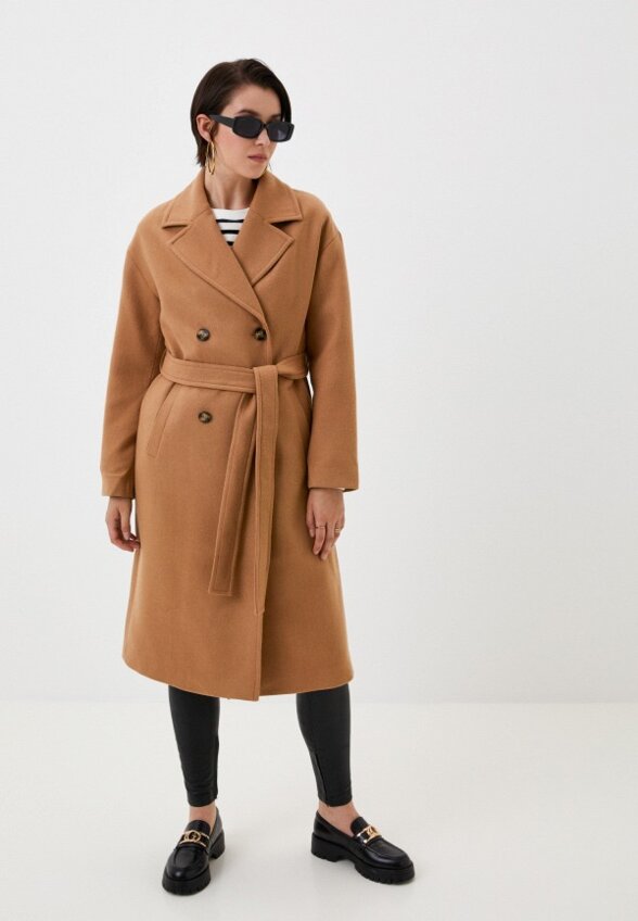 Пальто двубортное Belucci