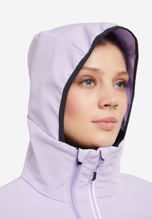 Куртка для беговых лыж женская Ziener Nasinah, Фиолетовый