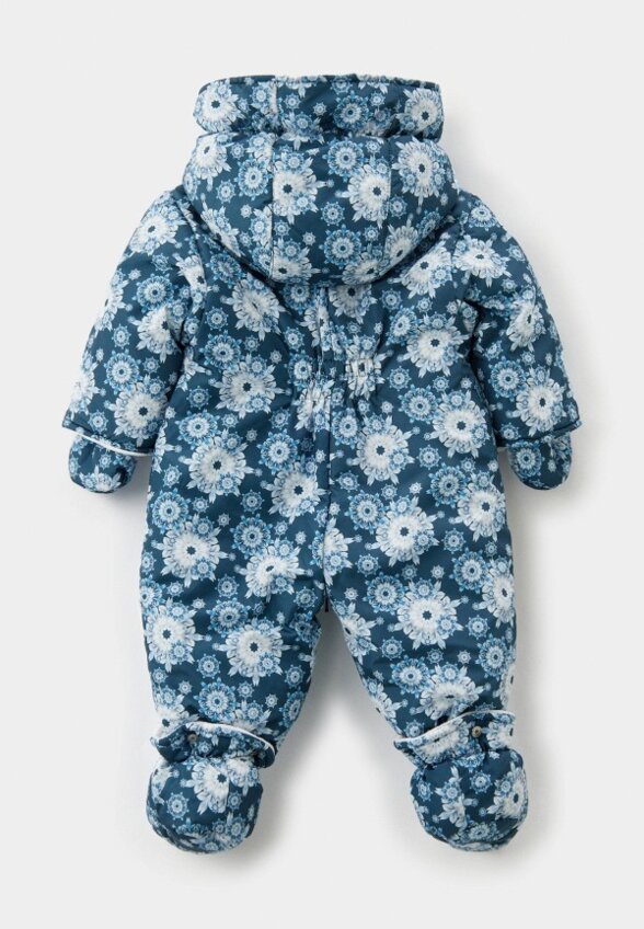 Комбинезон утепленный, варежки и пинетки Pilguni