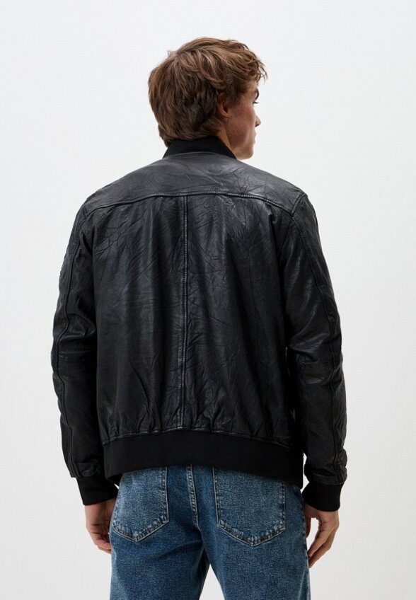 Куртка кожаная Urban Fashion for Men