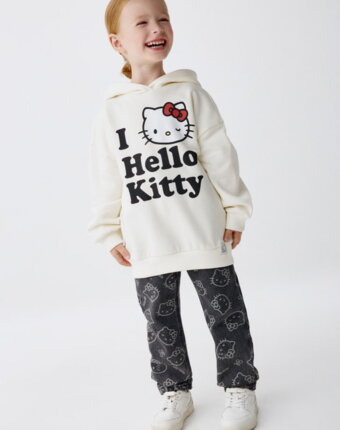 Худи с принтом Hello Kitty для девочек детям
