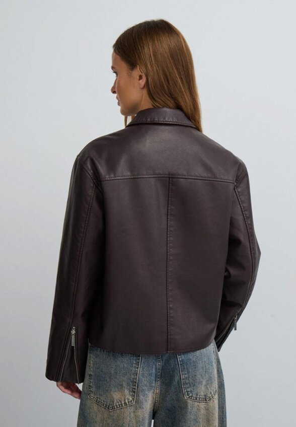 Куртка кожаная Vittoria Vicci