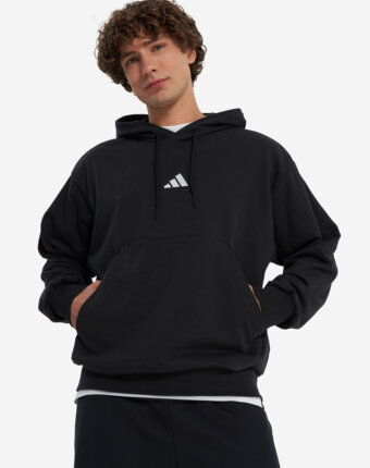Худи мужское adidas Feelcozy, Черный женщинам
