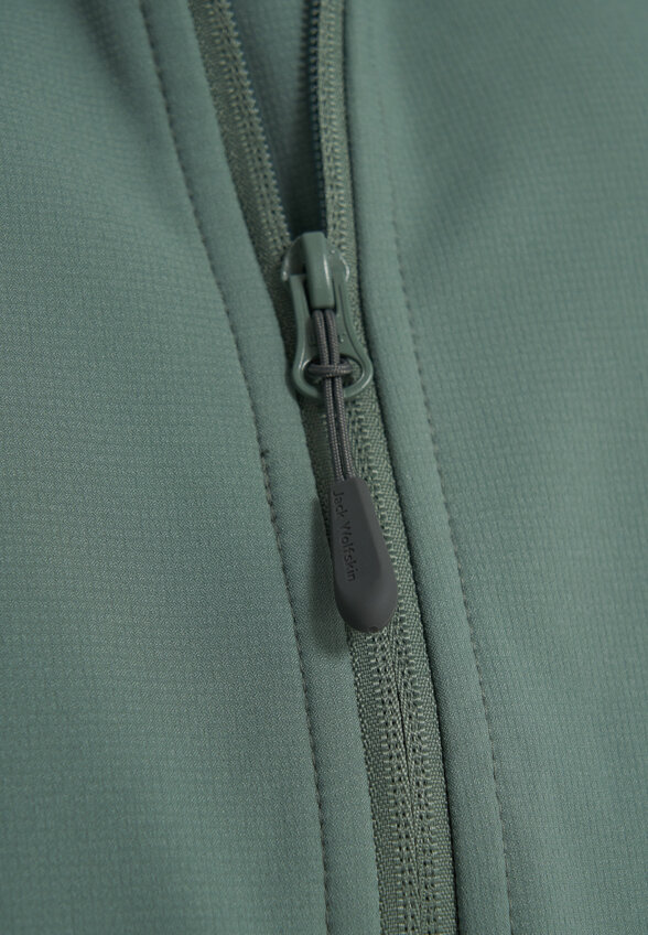 Куртка софтшелл женская Jack Wolfskin Bornberg, Зеленый