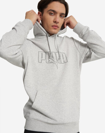 Худи мужское PUMA, Серый женщинам