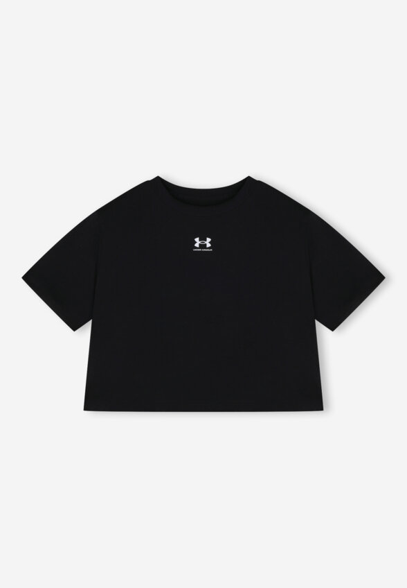 Футболка женская Under Armour Rival Boxy, Черный
