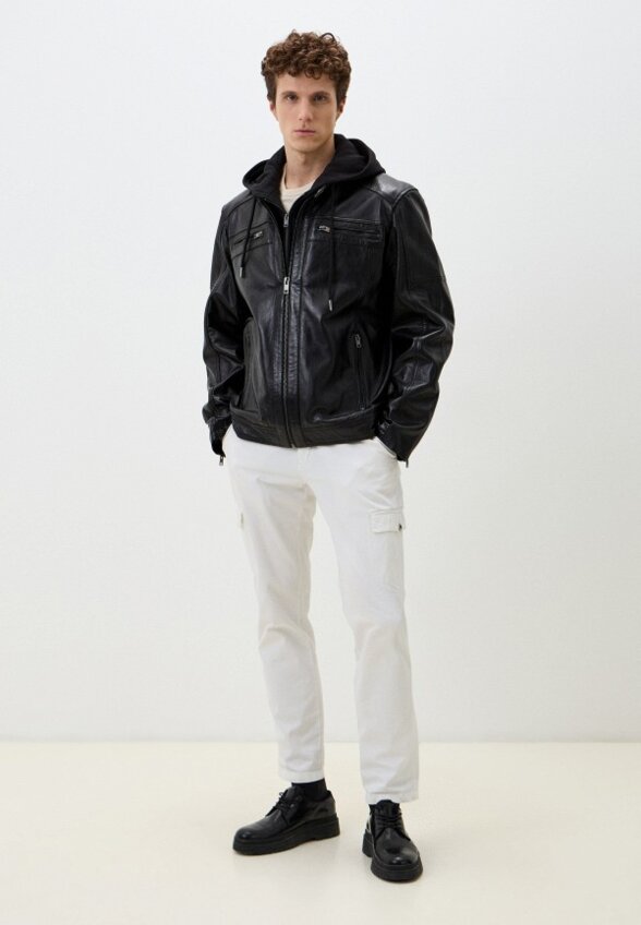 Куртка кожаная Jorg Weber