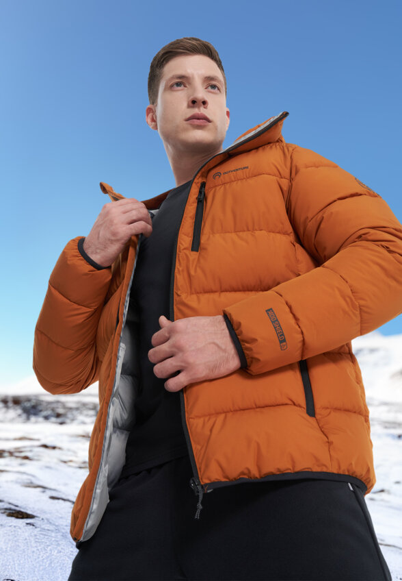Пуховик мужской Outventure, Коричневый