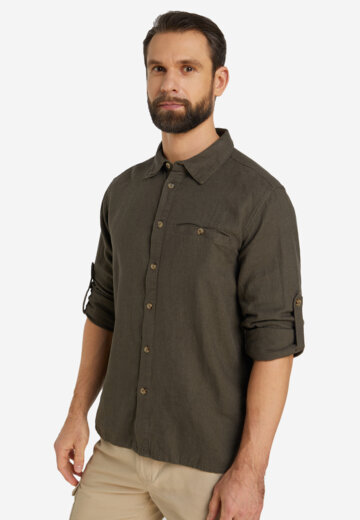 Рубашка мужская Outventure, Коричневый