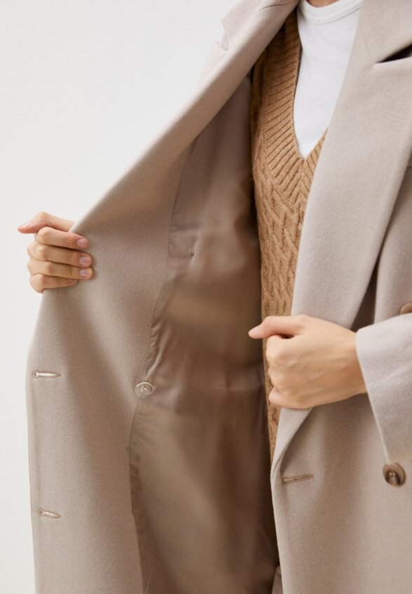 Пальто двубортное Ruxara