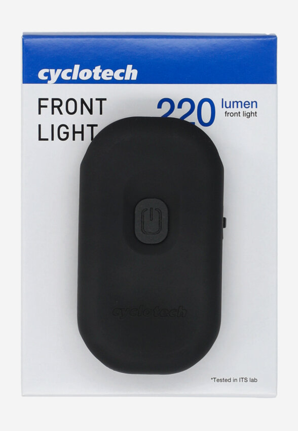 Фонарь велосипедный передний Cyclotech CFL-300R, Черный