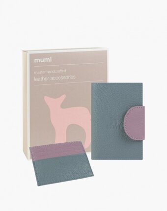 Обложка для паспорта и кредитница Mumi женщинам