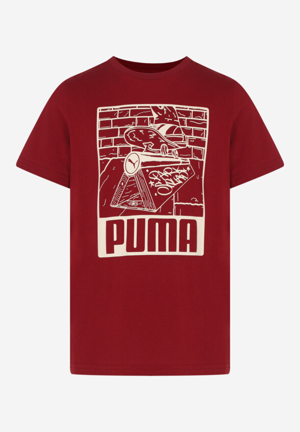 Футболка для мальчиков PUMA ESS+ Mid 90s Graphic, Красный