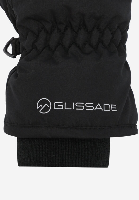 Перчатки для девочек Glissade, Черный