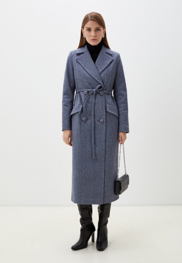 Пальто двубортное Gaxgax