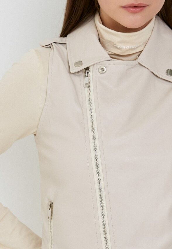 Жилет кожаный Goldrai