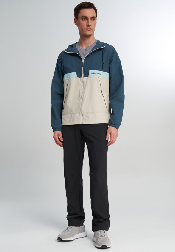 Ветровка мужская Columbia Spire Valley Hooded Windbreaker, Синий