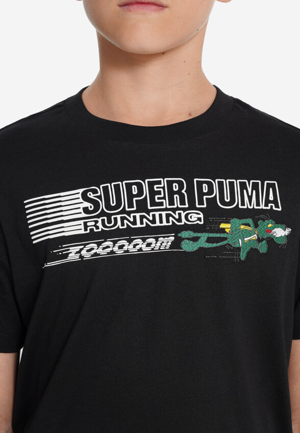 Футболка для мальчиков PUMA Super Graphic, Черный
