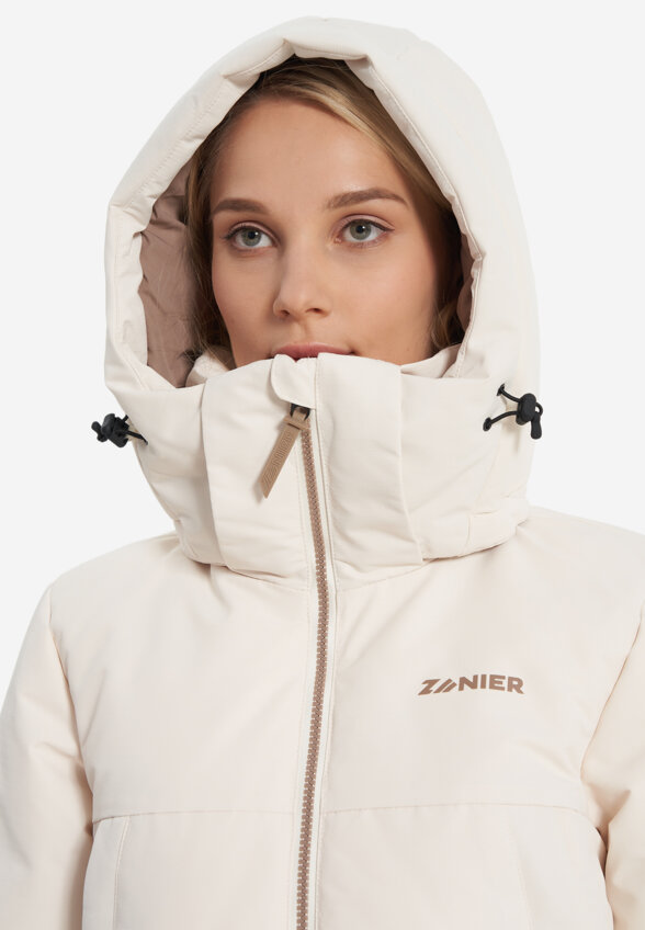 Пуховик женский Zanier, Бежевый