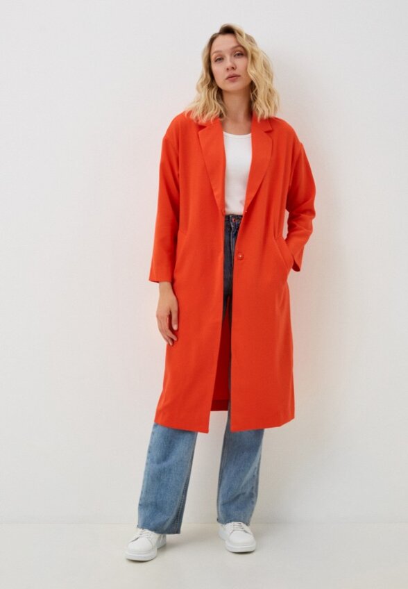 Пальто однобортное Modis