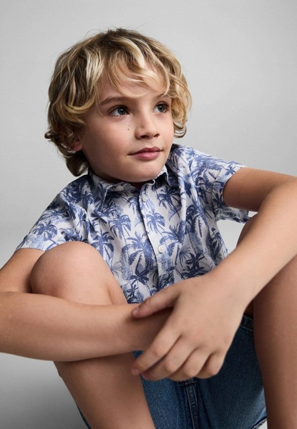 Рубашка Mango Kids