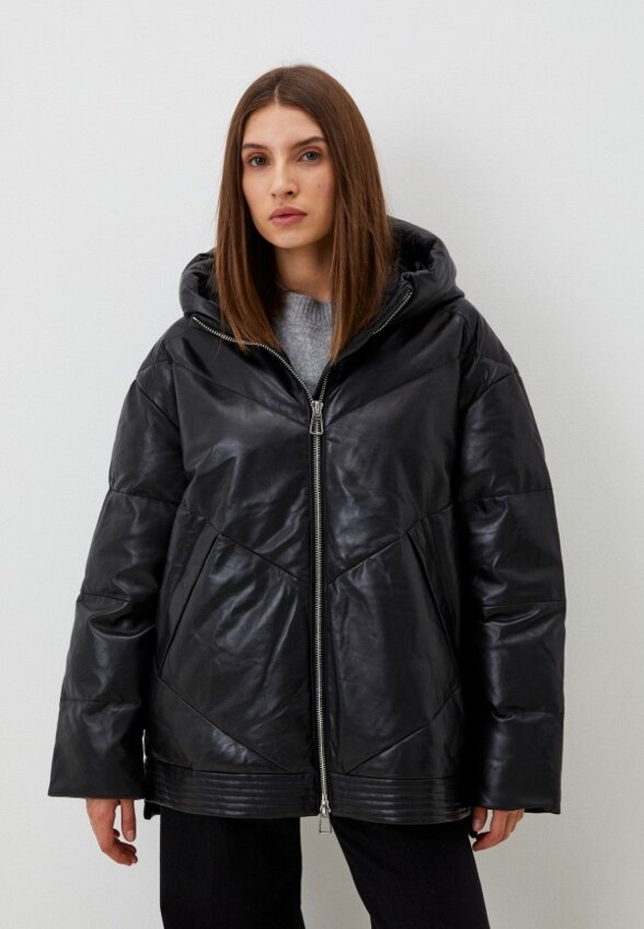 Куртка кожаная Снежная Королева