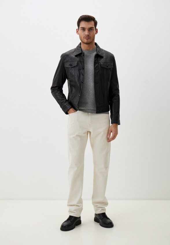 Куртка кожаная Jorg Weber