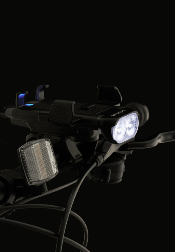 Фонарь велосипедный передний Cyclotech QL-200 RM, Черный