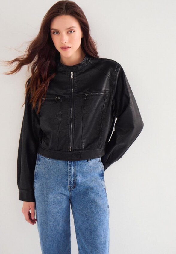 Куртка кожаная Vittoria Vicci