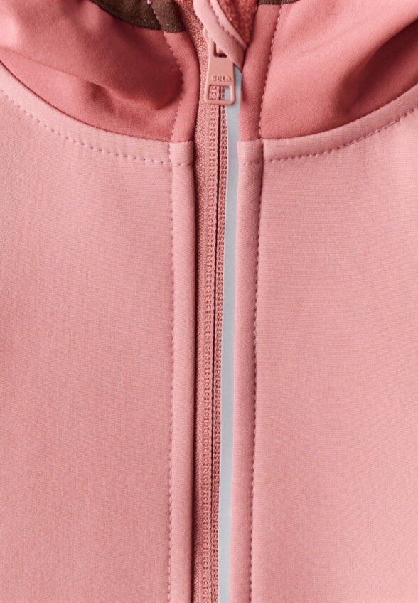 Ветровка Softshell на флисе для девочек