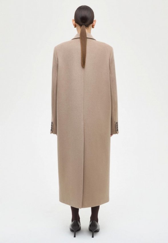 Пальто двубортное Prav.da