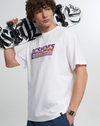 Футболка мужская DC Shoes Queltra, Белый женщинам