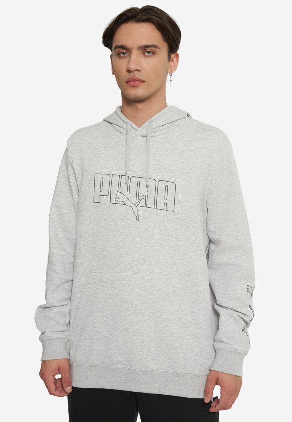 Худи мужское PUMA, Серый